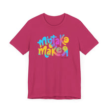 Load image into Gallery viewer, MISTAKE MAKER Color Unisex Jersey Short Sleeve Tee