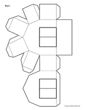 Load image into Gallery viewer, Paper Village Templates