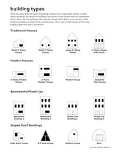 Load image into Gallery viewer, Paper Village Templates