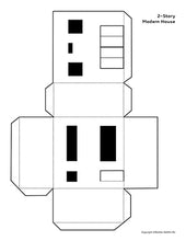 Load image into Gallery viewer, Paper Village Templates