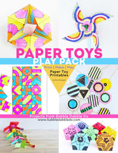 Load image into Gallery viewer, Paper Toys Play Pack
