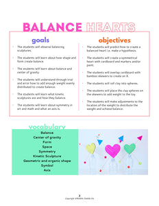Balance Hearts STEAM Activity Lesson Plan