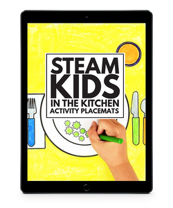 STEAM Kids Printable Placemats